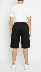 Kids’ Utility Cargo Shorts - Black Color