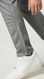 Charcoal Eight Pocket Cargo Trouser For Men's