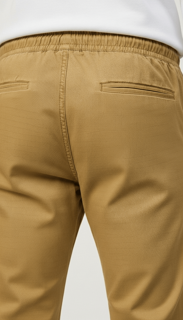 Simple Cotton Cargo Trouser For Men's