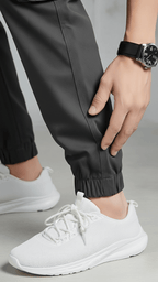 Grey Six Pocket Cargo Pant For Men's