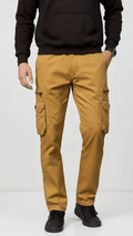 Camel Eight Pocket Cargo Trouser For Men's