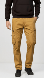Camel Eight Pocket Cargo Trouser For Men's